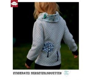 Stickserie - Herbst Silhouette